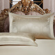 
Sihuang Light Luxury Silk Four-Piece Set Large Jacquard 100% Mulberry Silk Bedding 19 Mummi Silk Set Wedding Yutang Chengfu 3894 1.8-meter bed Four-Piece Set [Quilt Cover 200x230cm]