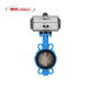 Pneumatic butterfly valve D671X pair-clip soft seal butterfly valve ductile iron pneumatic butterfly valve sewage valve shutoff valve solenoid valve