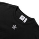阿迪达斯 （adidas）三叶草短袖女装2025年夏季新款圆领短款运动服跑步健身透气休闲T IT9887黑色 XS