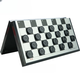 Shantoulin Village International Checkers 64 cuadrículas 100 cuadrículas de ajedrez magnética para estudiantes de estudiantes niños.