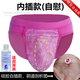 长夜漫漫伪娘内裤男士cos用自我安慰自卫可插入无痕假阴自慰内裤蕾丝硅胶 仿真阴名器+清洁礼包 S