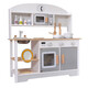 Lizhi House's House Playing House Toys Toys Wooden Bark Tool Table Muñeca Simulación de cocción para el hogar Girl-Kinina de cocina Regalo Madera de madera.