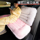 
Bozi is suitable for car seat cushion rear seat back thickened car seat cushion chair butt cushion plush seat cushion autumn gray cat [backrest] 13555 cm [imitation rabbit plush fabric bottom non-slip with snap buckle]