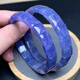 Bindao Natural Tanzanite Single Circle Bracelet Ice Type Tanzania Sapphire Ocean Heart Bracelet Jewelry Gift S67 About 6.3mm
