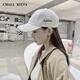 CHALL KITTY女士棒球帽时尚百搭软顶鸭舌帽子遮阳跑步休闲帽高端品牌2025新款 卡其色-品牌礼盒装高档高级感