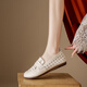 Kanglibi genuine leather soft sole mother shoes single shoes middle-aged and old comfortable and not tired leather shoes middle-aged and old young and non-slip women's shoes spring and autumn style 677 hole style beige soft sole soft surface very comfortable 39