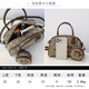 North Bag French Retro Bag Damenbeutel Neues High-End-Mod Kissen Handtasche One-Shoulder Crossbody Body Muttertag Geschenk Khaki