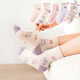 
Six-finger mouse children's socks for girls in spring and summer thin pure cotton socks for spring and autumn baby mesh breathable summer girl big children