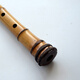 Flûte de yuping, instrument de musique professionnel Shaba à 2 sections, ajustement de laquère à la laque brute à haut micro 5 trous, gros instrument de musique shaba de laquer, Corne de bœuf c