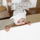 babysoul宝宝加厚爬行垫4cm儿童地垫家用婴儿爬爬垫折叠XPE 奶酪色无缝 120CM*160CM*4CM