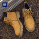 HAILAN HOME HLA BOOTS BOOTS RETRO TRENDY GRANDES BOOTS JAUNES MEN MEN CONFORTS ET POLUDÉRATIV