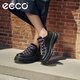 ECCO* Casual Shoes for Women Thick-soled Leather Casual Sports Shoes for Women Trace 220713 HL Black 22071351052 36