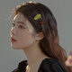 Xiangwan hairpin 2 side clips acetic acid water drop broken hairpin female side duckbill clip one-word bangs clip hairpin female gift