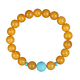OUCERNY beeswax bead bracelet natural amber raw stone beeswax bead bead bead diy cultural toy bracelet to send Chinese Valentine's Day gift