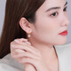 Chao Acer 18k gold pearl earrings colored gold earrings Xiaojuexing EEK33702967 one pair