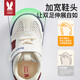 More Rabbit Children's Shoes 2025 Four Seasons New Soft Soled Toddler Shoes for Boys and Girls Stable Shoes Breathable Mesh Shoes Anti-Kick Shoes