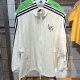 阿迪达斯 （adidas）三叶草外套女装夏季新款运动服时尚休闲舒适立领夹克JI9767 JI9768汉玉白 2XL