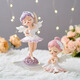 Xixiao Ballet Girl Ornaments Cute Cartoon Bedroom Bedside Table Desktop Children's Princess Room Decorations Small Gifts Ballet Princess Swan Lake