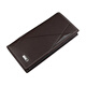 Chuanbu Lumu Wallet New Long Men's Wallet Large Capacity Multi-function Card Bag Youth Korean Fashion Trend H722 Long Dark Coffee Color