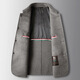 AEMAPE brand double-sided wool jacket for men's autumn and winter new lapel jacket for business casual thickened jacket camel color 175