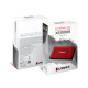 Kingston tragbarer mobiler Solid State Drive PSSD Mobile Mini -Festplatte USB3.2Gen2 1000g Das ist 1T [rotes Modell 丨 Lesegeschwindigkeit 1050 MB/s]