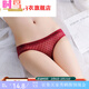 Shiniao ice silk neutral thin couples wear uniform underwear for women and women, triangle tight men, universal 5010 yellow + white M 80-115Jin[Jin equals 0.5 kg]