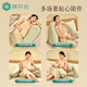 El algodón puede ayudar a las mujeres embarazadas con almohadas para proteger la cintura y las almohadas para dormir laterales para soportar las almohadas y las piernas largas y del vientre para sostener la almohada para el embarazo-shuyun verde claro