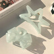 [Sales over 10,000] The hair volume is high and the blue hair is clear and the new style is clear and the back of the head is clamped and the atmosphere is shark clip 3# transparent and the starfish