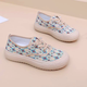 Jin [Jin est égal à 0,5 kg] MU Chaussures en tissu pour femmes chaussures de pêcheurs pour les chaussures de toile à semelles épaisses décontractées pour femmes chaussures pour femmes beige 38