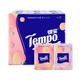 TEMPO Yibo same style handkerchief paper, sweet peach flavor 7 sheets * 12 packs, printed style, 4 layers of wet and non-breakable tissue paper packets