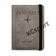Zhizhou Travel Passport Clip Security Anti-theft Brush Portable Multi-function Storage Air Ticket Clip Travel Equipment [Multi-function Anti-theft Anti-theft Anti-magnetization] Gray
