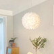 
Opuyuanxing Lamp Collection 2025 Living Room Bedroom Lights Dining Room Lamp Bedroom Chandelier 2023 New Nordic Internet Celebrity Creative 9272 White 35CM Three Colors