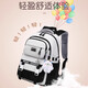 GPHF Japan GP burden reduction and spine protection schoolbag for women with super large capacity new style junior high school students backpack elementary school students backpack 9905 black three-piece set collection add shopping cart baby gift pendant