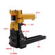 Wen Yijia Speed ​​Speed ​​Leopard ADCSY-19-35 Pneumatic Box Sceding Machine, carton Boîte de nrave Code de pistolet à ongles Machine d'emballage de pistole