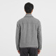 Lilang leichte Modelkleidung für Männer [Zwei-Farben Jacquard] Wollmantel Herrenkaschmere Wolle Mischjacke Q4dyr513 Hellgrau M (165)