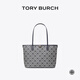 Tory Burch T MONOGRAM small zipper tote bag TB 152299 navy blue 405 OS