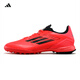 Adidas adidas Chaussures de football pour enfants F50 Mid-Range Mg Short Nails League MG J Competition Training Sneakers non glissant et résistant à l'usure rouge fluorescent IF1371 38