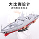 Yunya can be launched in the water remote control warship water remote control ship Nanchang simulated destroyer military model electric toy ship 60cm remote control destroyer [can be launched]