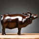 Awesome ornaments rosewood carving scalpers craft gifts opening housewarming gifts for gifts for wooden zodiac signs of ebony carving cattle [38 cm long]