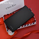 
CHRIS KISS wallet men's genuine leather long multi-card card bag head layer cowhide change wallet gift box birthday gift 8602006-3 [counter gift box]