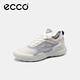Ecco Biom Sneakers 2025 Summer New Golg Chaussures pour hommes Mesh Breathable Casual Sports Golf 138004 blanc / bleu 13800461109 40
