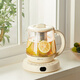 Bear Health Pot Mini Flower Teapot Office One Person Small Capacity Tea Maker Insulated Constant Temperature Tea Kettle Small Glass Electric Kettle Desktop Mid-Autumn Festival Gift YSH-D08L1 Multi-stage Constant Temperature 0.8L With Filter