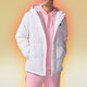 Adidas down jacket men's new winter sports and casual windproof clothing outdoor thickened warm down jacket IZ4884 white M