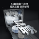 Haier 14 sets of dishwasher embedded household dishwasher Z11 under stove direct insertion dishwasher disinfection integrated automatic door opening 7 days long-term storage [Nearest warehouse] Under stove direct insertion upgraded model EBW14327GHU1