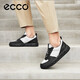ECCO* men's sneakers, casual sneakers, round toe thick-soled casual shoes, same style as male stars, street 720 520814 HL black/white 52081450669 40