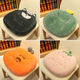 Yingzhu'er cushion office chair sedentary bench thickened seat cushion student classroom dormitory butt pad can sit on the ground mat strawberry mat one side mat plush side heightening skin-friendly cushion universal for all seasons