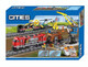 Lele Brothers City Series 60098 Train à charge lourde Version à distance de télécommande Train Enfants Assemblées Chinois Building Blocs Toys 02009 Version télécommandée de train à charge lourde