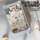
ULOP (ULOP) crib multi-functional bed foldable splicing crib movable baby bed with diaper table newborn shaker Yunmeng one-piece folding cradle crib