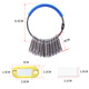 Plaque clé de la clé de la clé de la clé de la clé de clé de la clé de clé de la clé de clé de la clé de clé de clé de clé de clé de clé 2011 Bracelet bleu bracelet bleu 20 chiffres 25 plaque de marquage