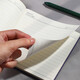 Note de carnet cartonné simple, style INS de grande valeur, ligne horizontale, examen d'entrée de troisième cycle manuel du bloc-notes, manuel, art, étudiant étudiant spécial Extrait de lecture, carré créatif personnalisé, 12004 / grand livre d'orange-2 vibrant